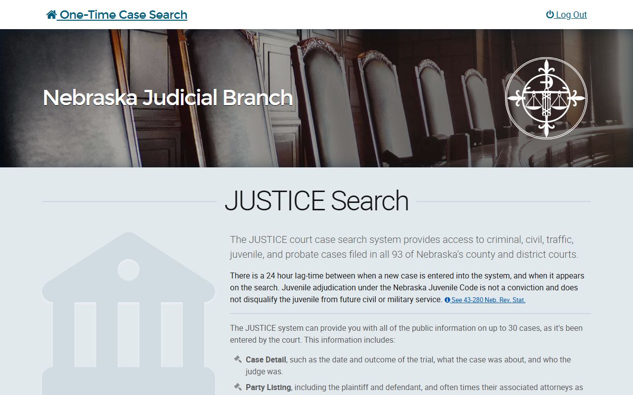 Madison County court records after arrest Nebraska JUSTICE case lookup